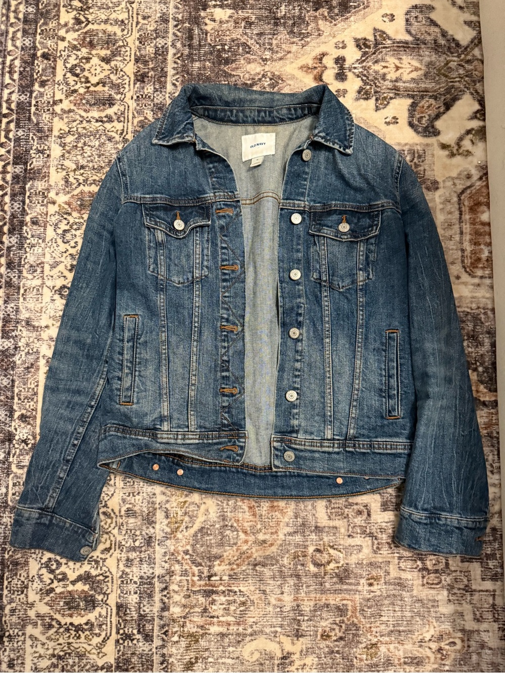 Old Navy Medium Blue Denim Jean Jacket